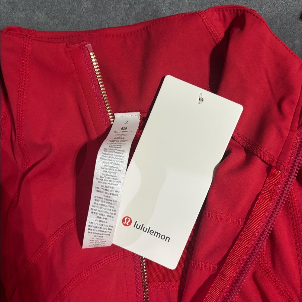 Lululemon Athletica Red Leggings